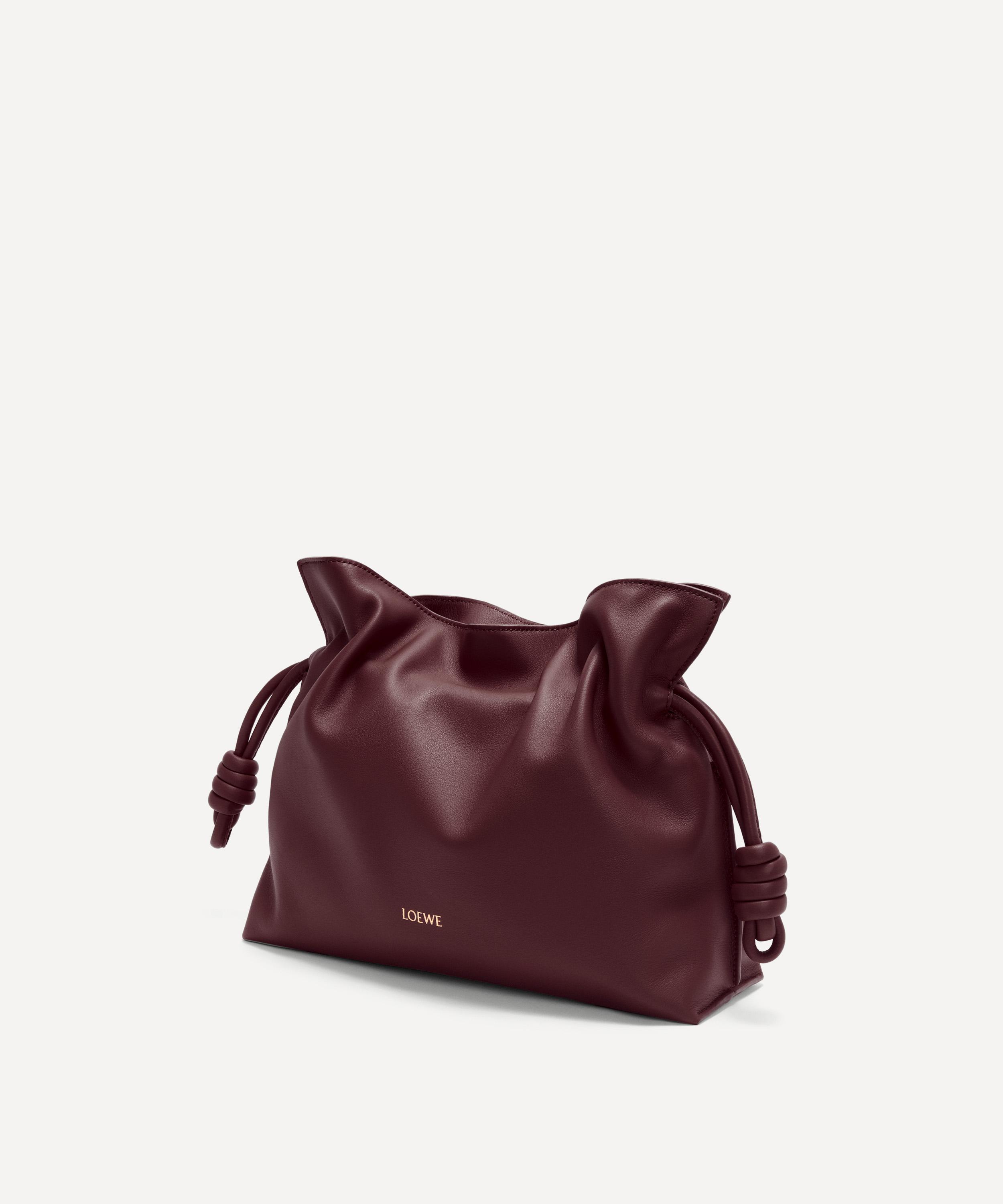 Loewe - Flamenco Leather Clutch Bag image number 4