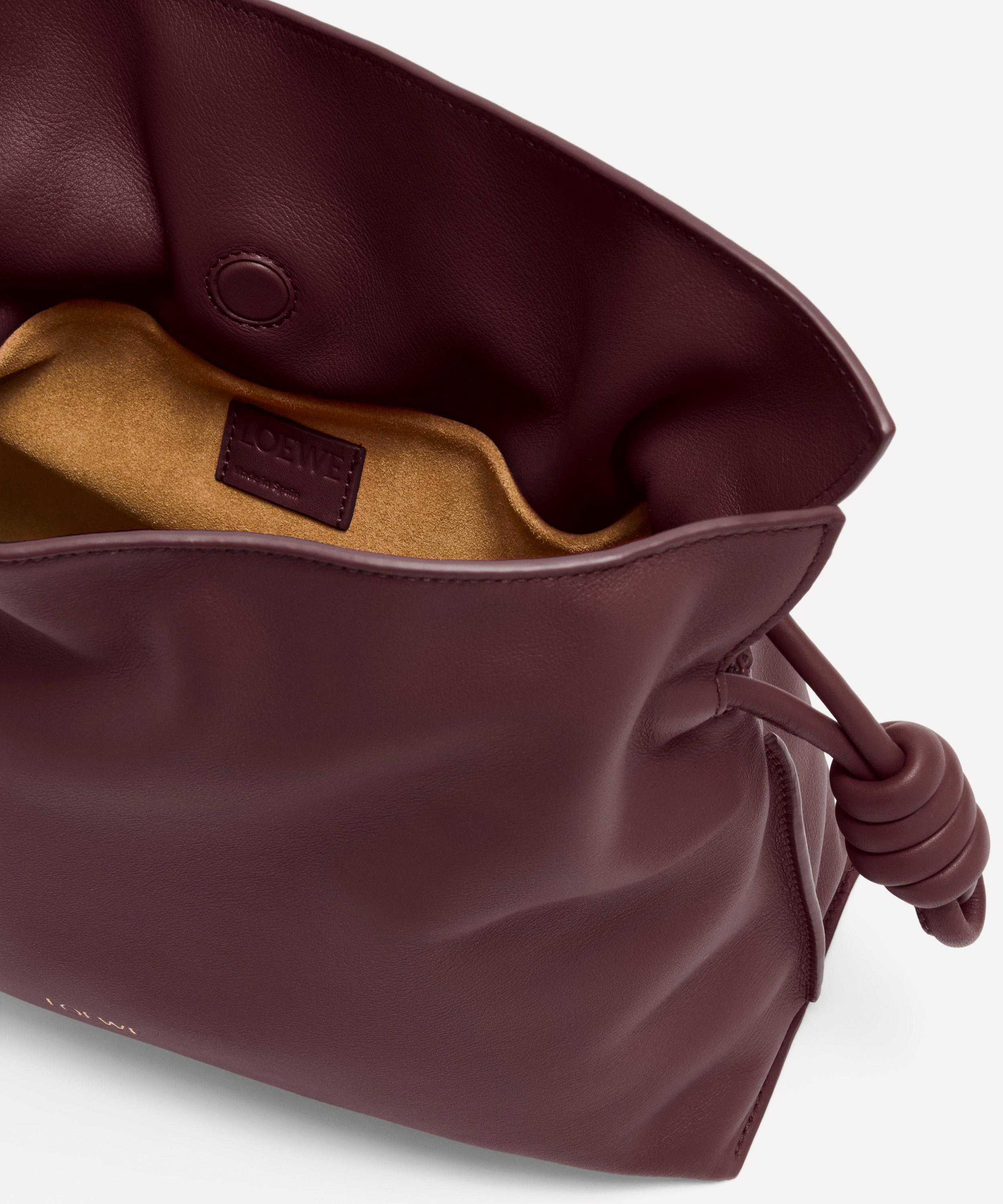 Loewe - Flamenco Leather Clutch Bag image number 5