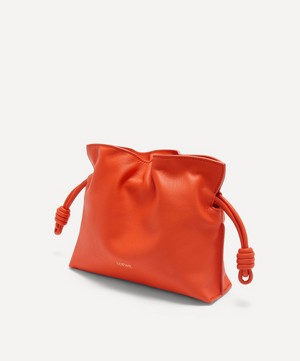Loewe - Flamenco Mini Leather Clutch Bag image number 3