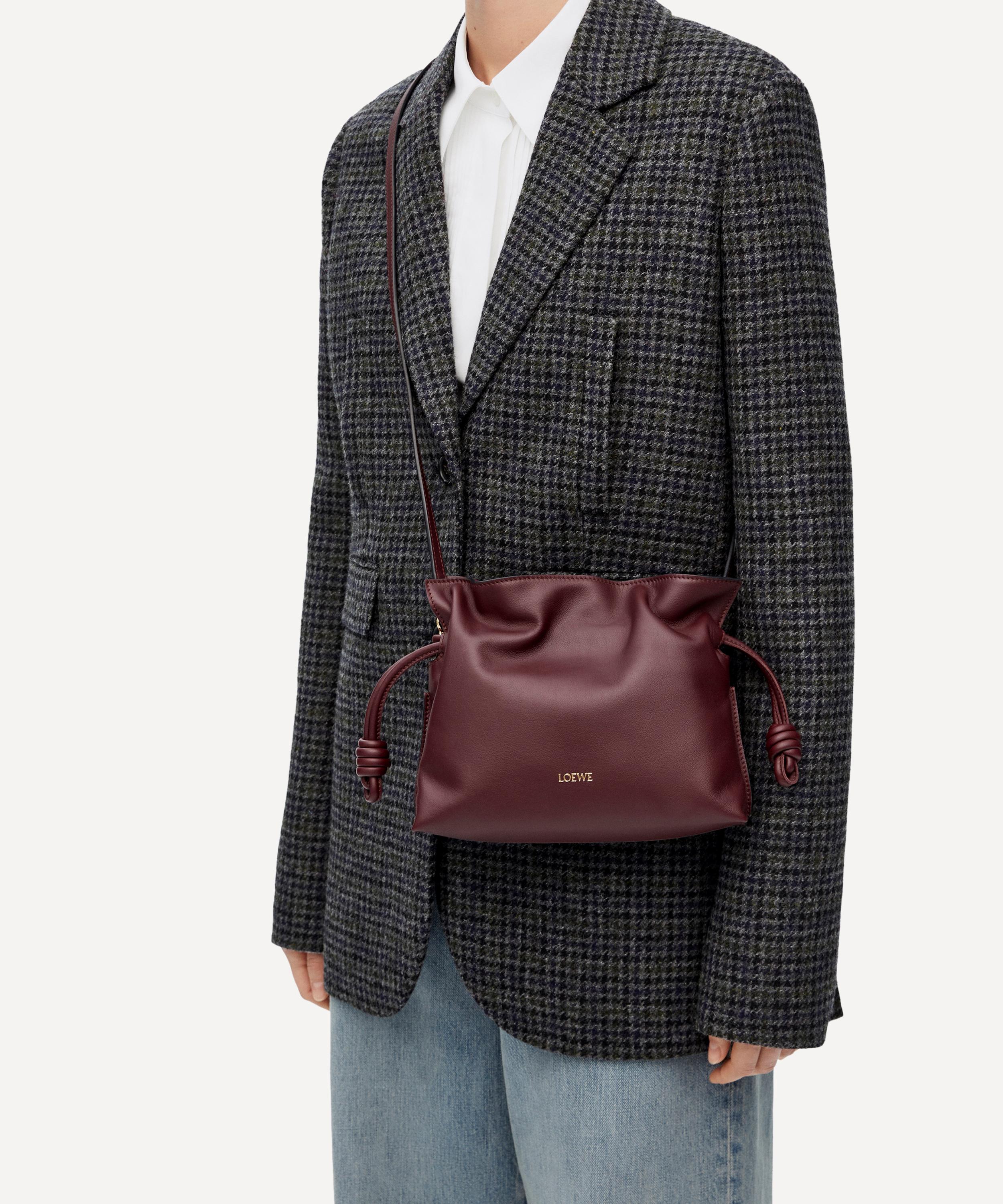 Loewe - Flamenco Mini Leather Clutch Bag image number 1