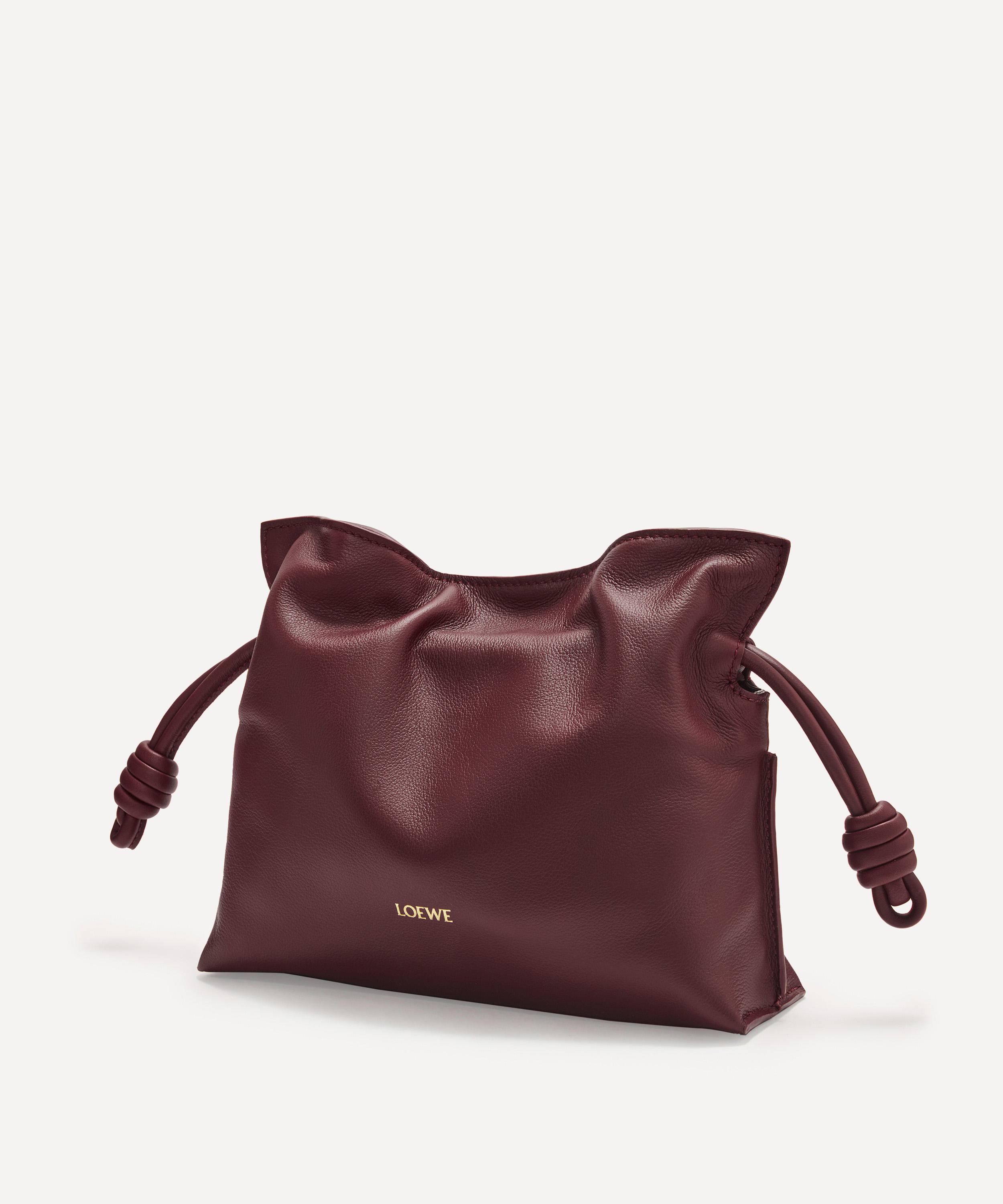 Loewe - Flamenco Mini Leather Clutch Bag image number 4