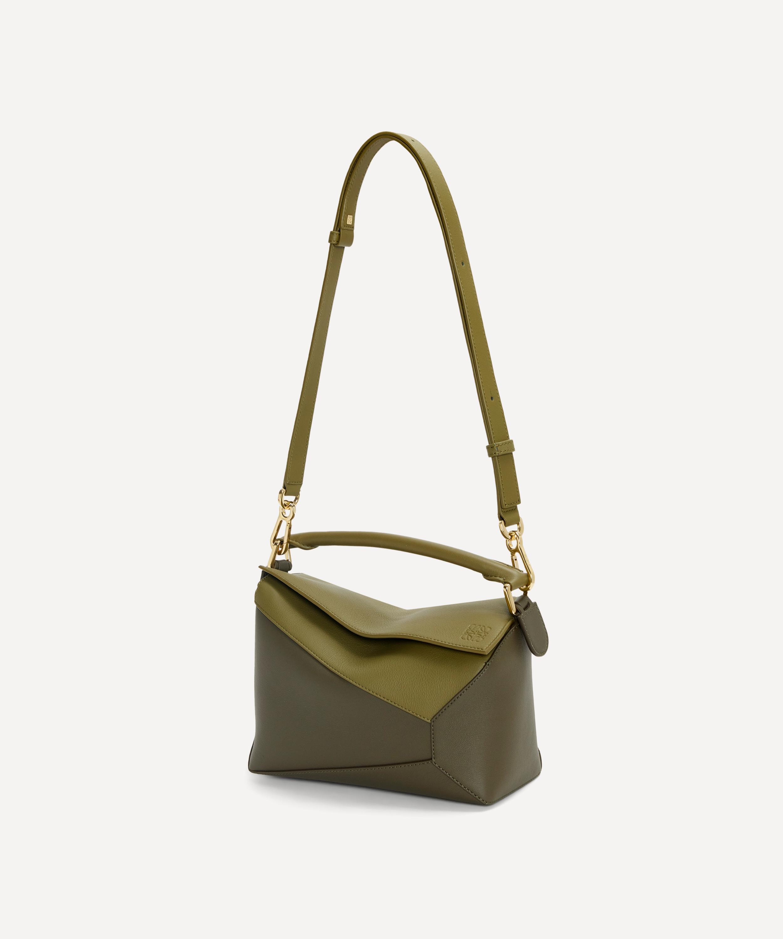 Loewe - Small Puzzle Leather Shoulder Bag image number 1