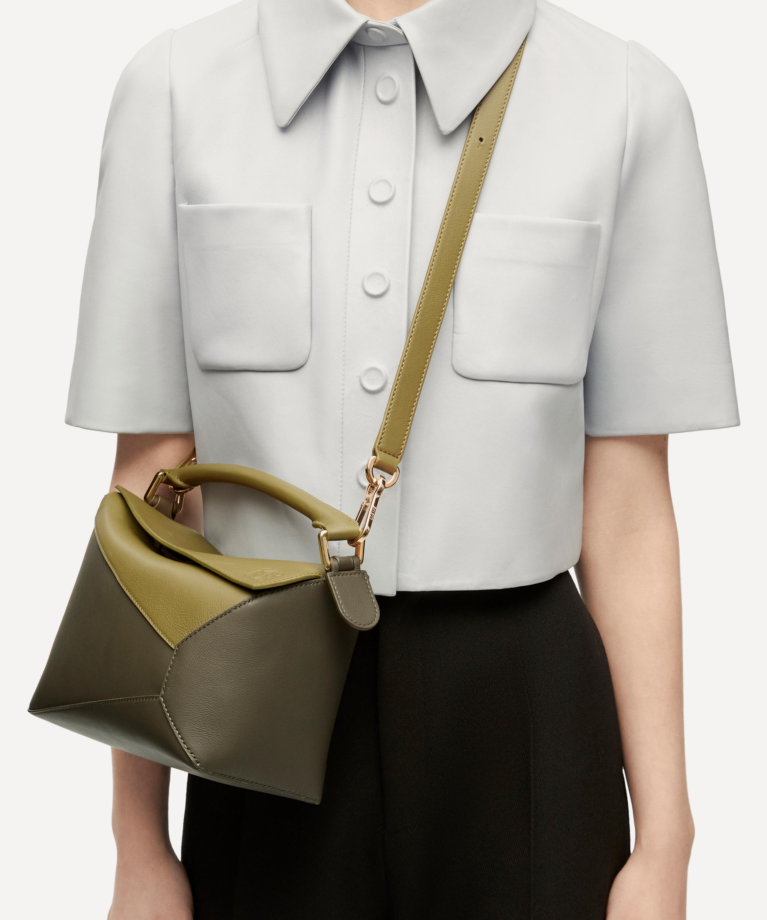 Loewe - Small Puzzle Leather Shoulder Bag image number 2