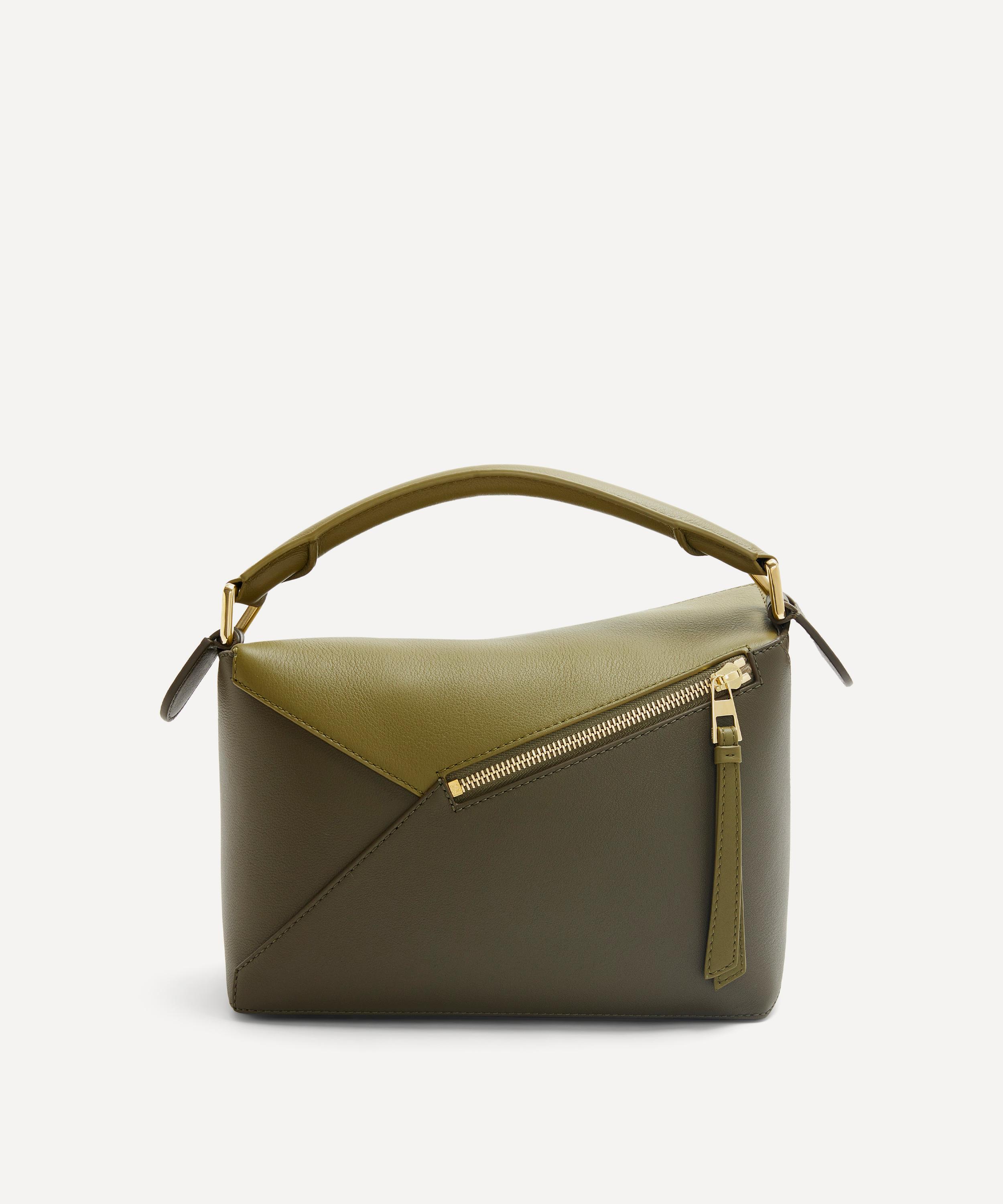 Loewe - Small Puzzle Leather Shoulder Bag image number 3