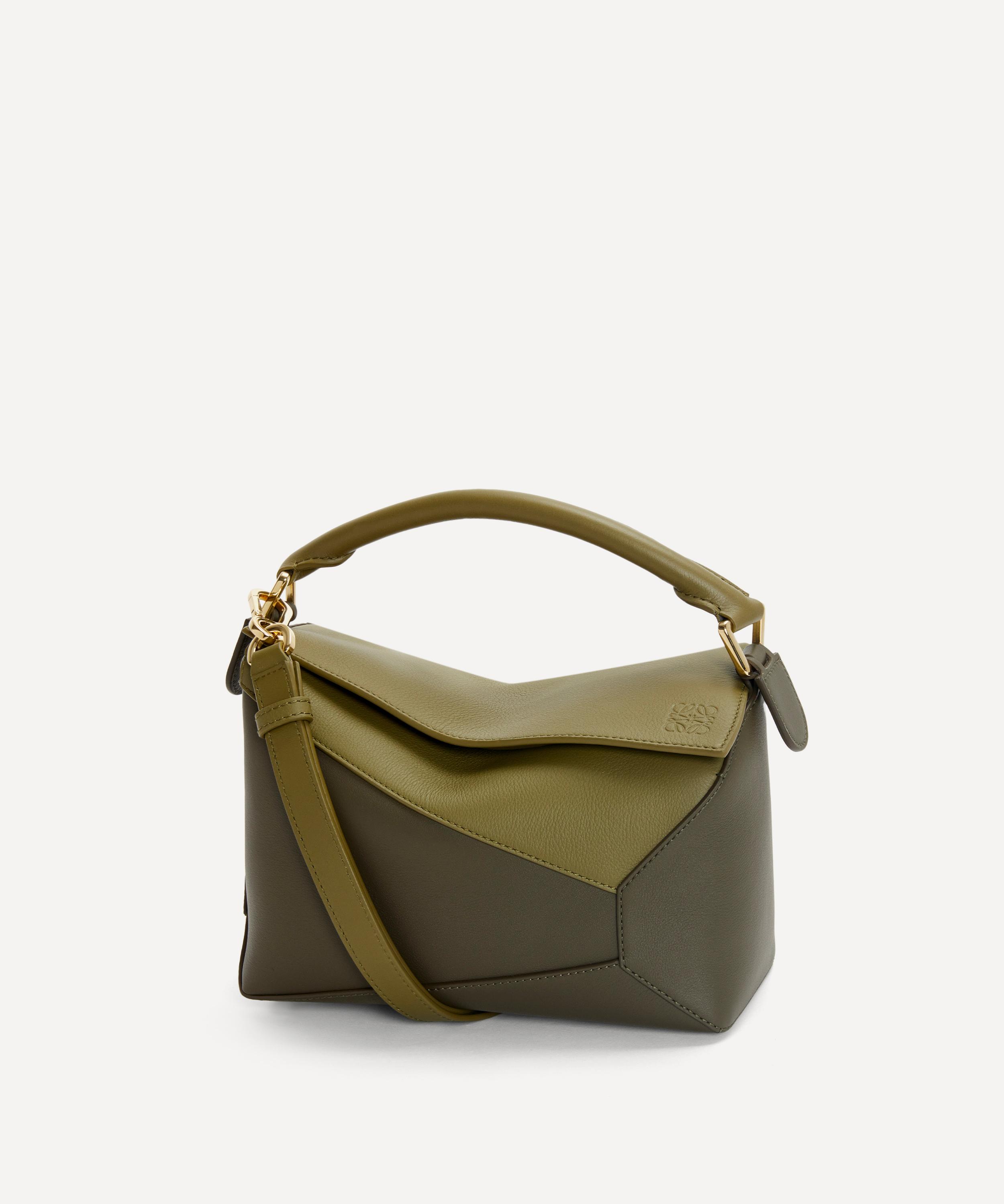 Loewe - Small Puzzle Leather Shoulder Bag image number 4