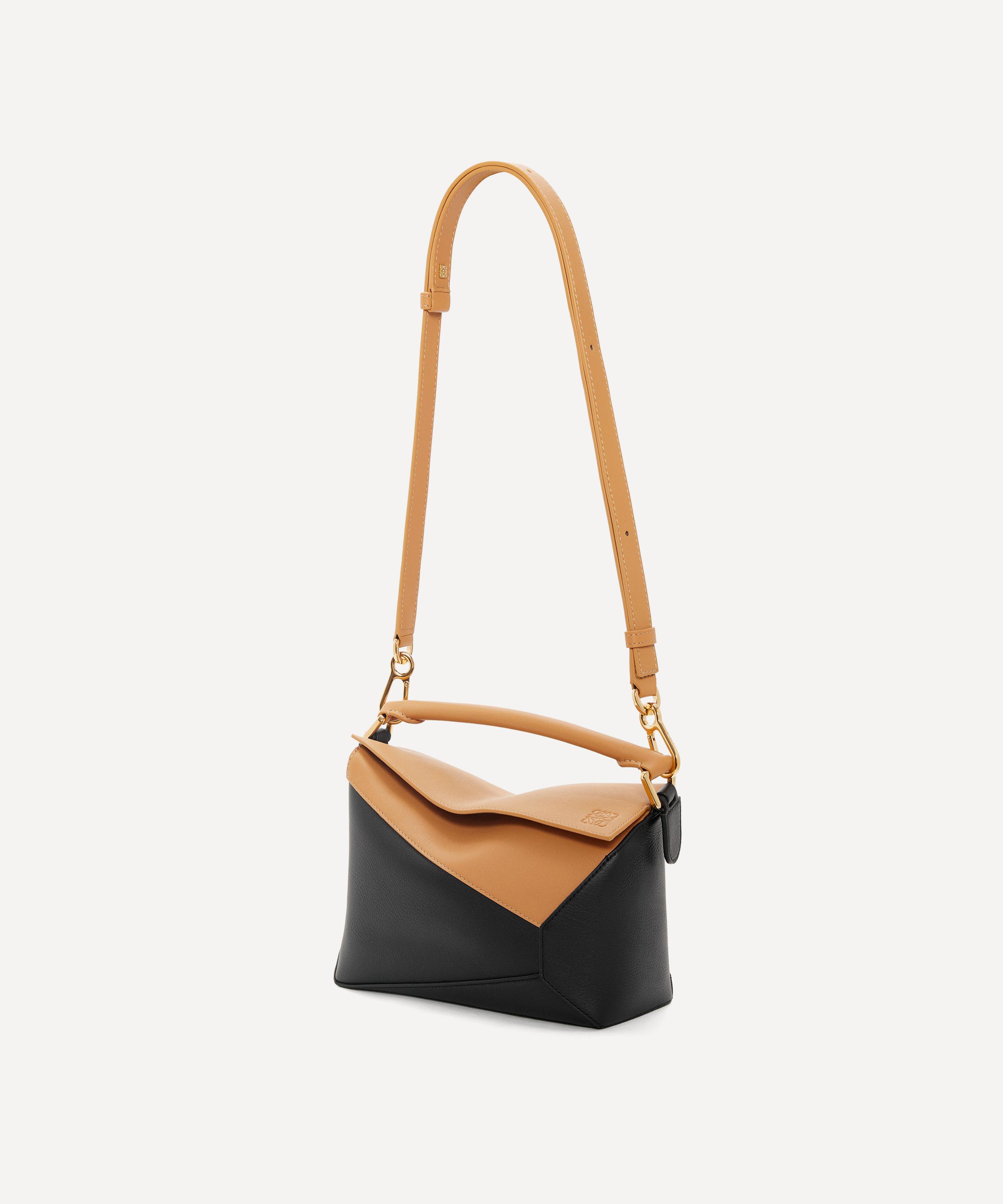 Loewe - Small Puzzle Leather Shoulder Bag image number 1