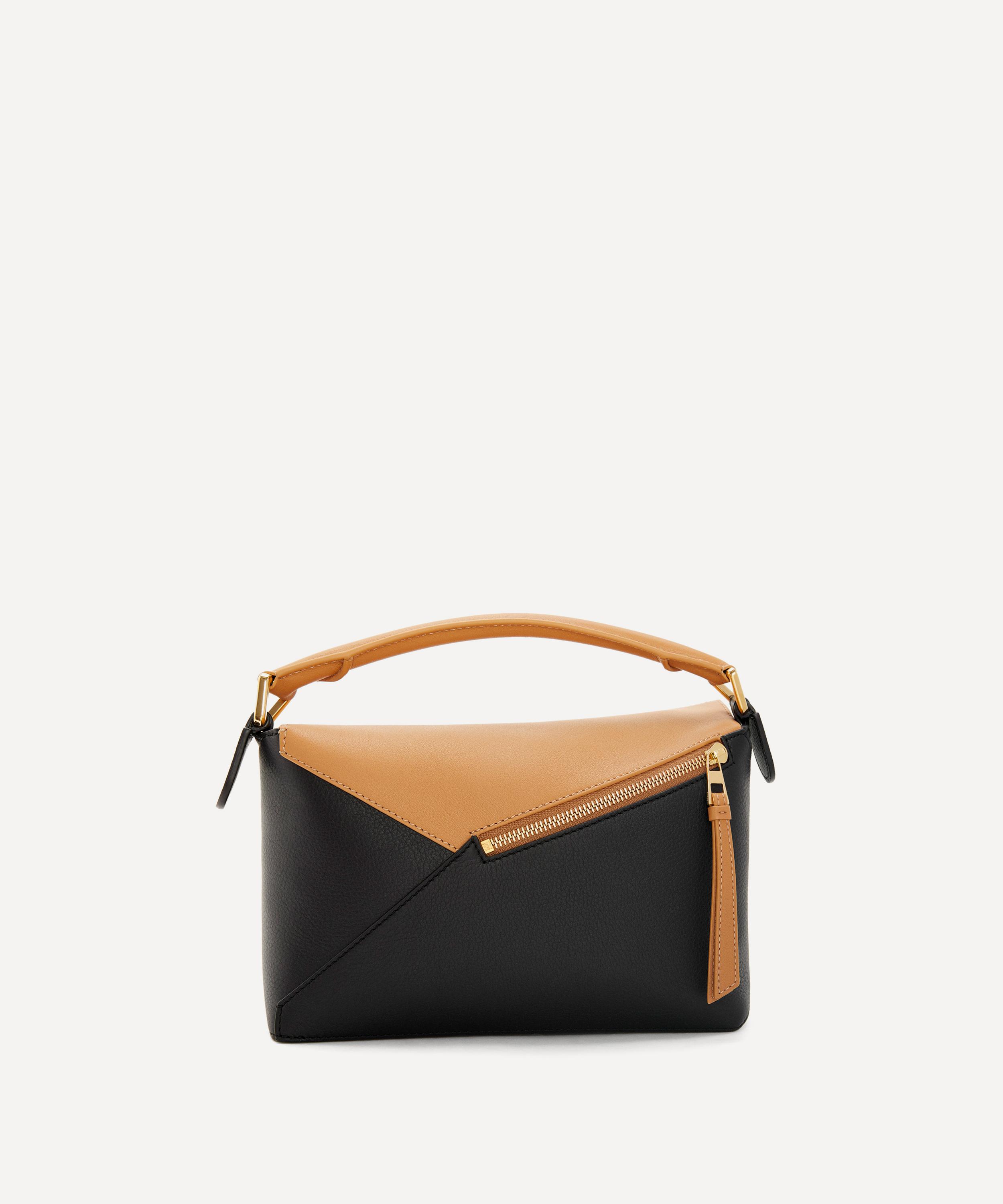 Loewe - Small Puzzle Leather Shoulder Bag image number 3