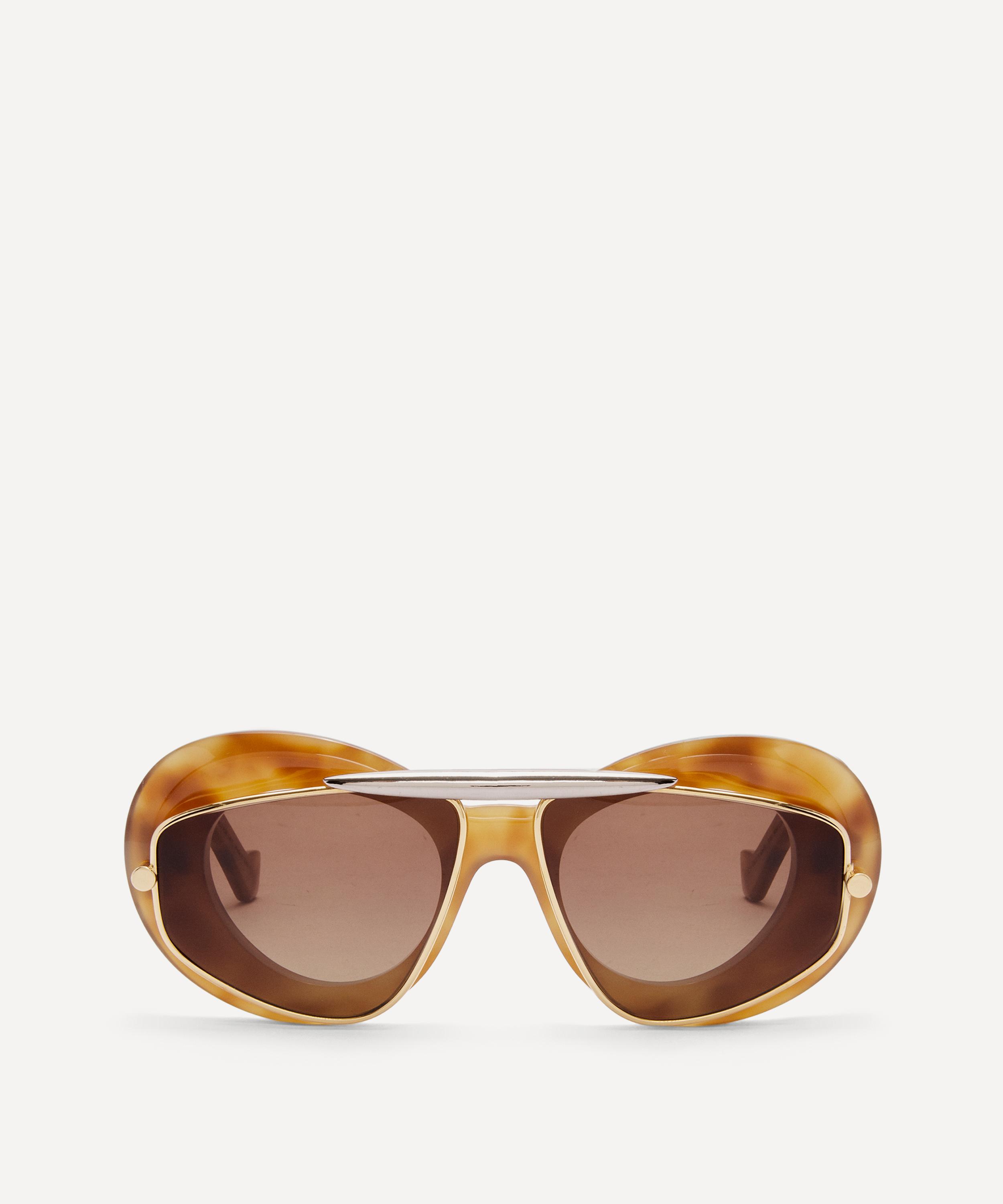 Loewe - Double Frame Wing Aviator Sunglasses image number 