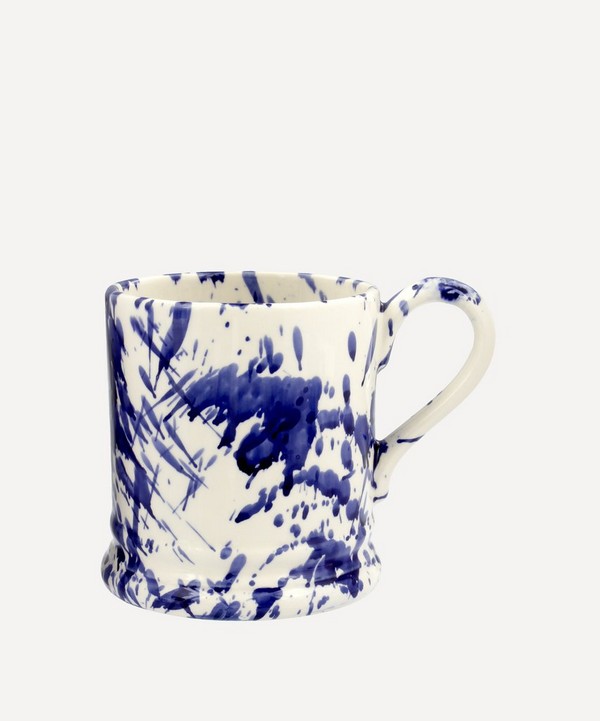 Emma Bridgewater - Blue Splatter Half Pint Mug image number null