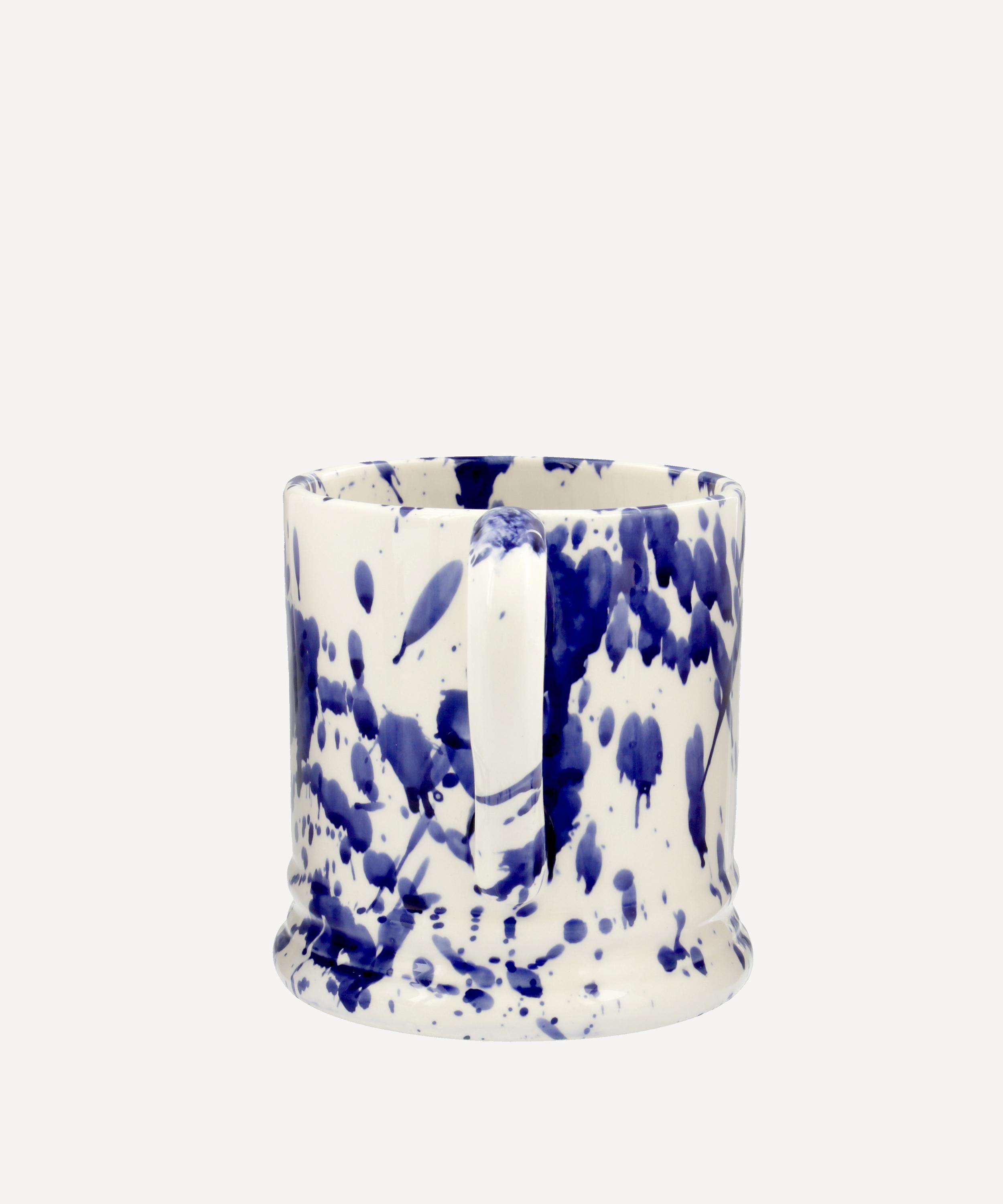 Emma Bridgewater - Blue Splatter Half Pint Mug image number 2