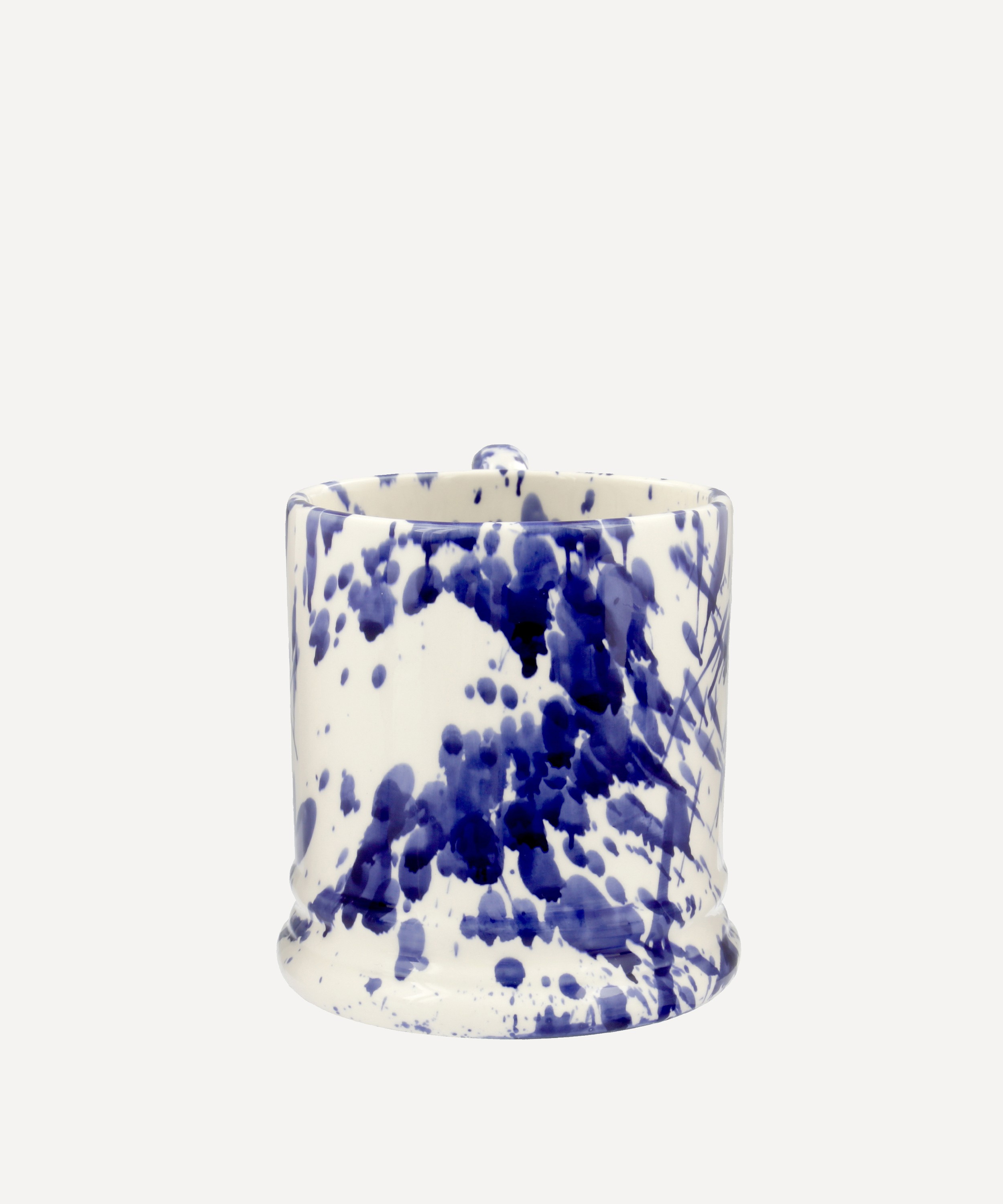 Emma Bridgewater - Blue Splatter Half Pint Mug image number 4