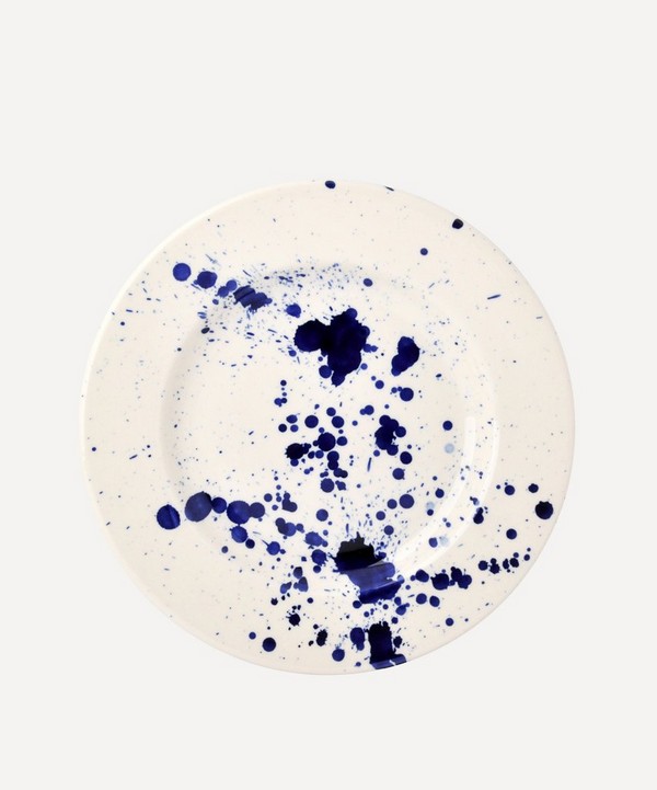 Emma Bridgewater - Blue Splatter 8.5 Inch Plate image number null