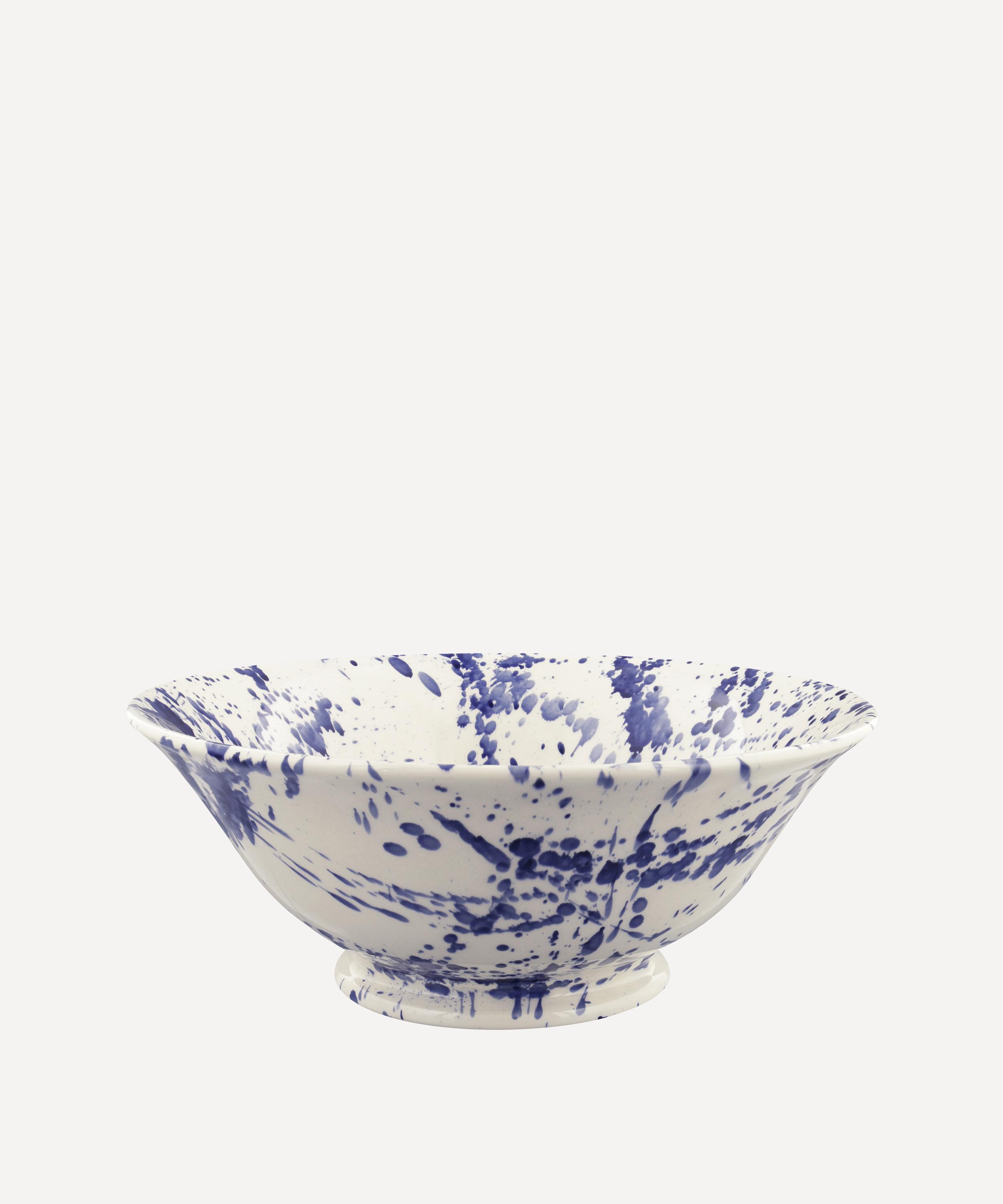 Emma Bridgewater - Blue Splatter Large Serving Bowl image number 0