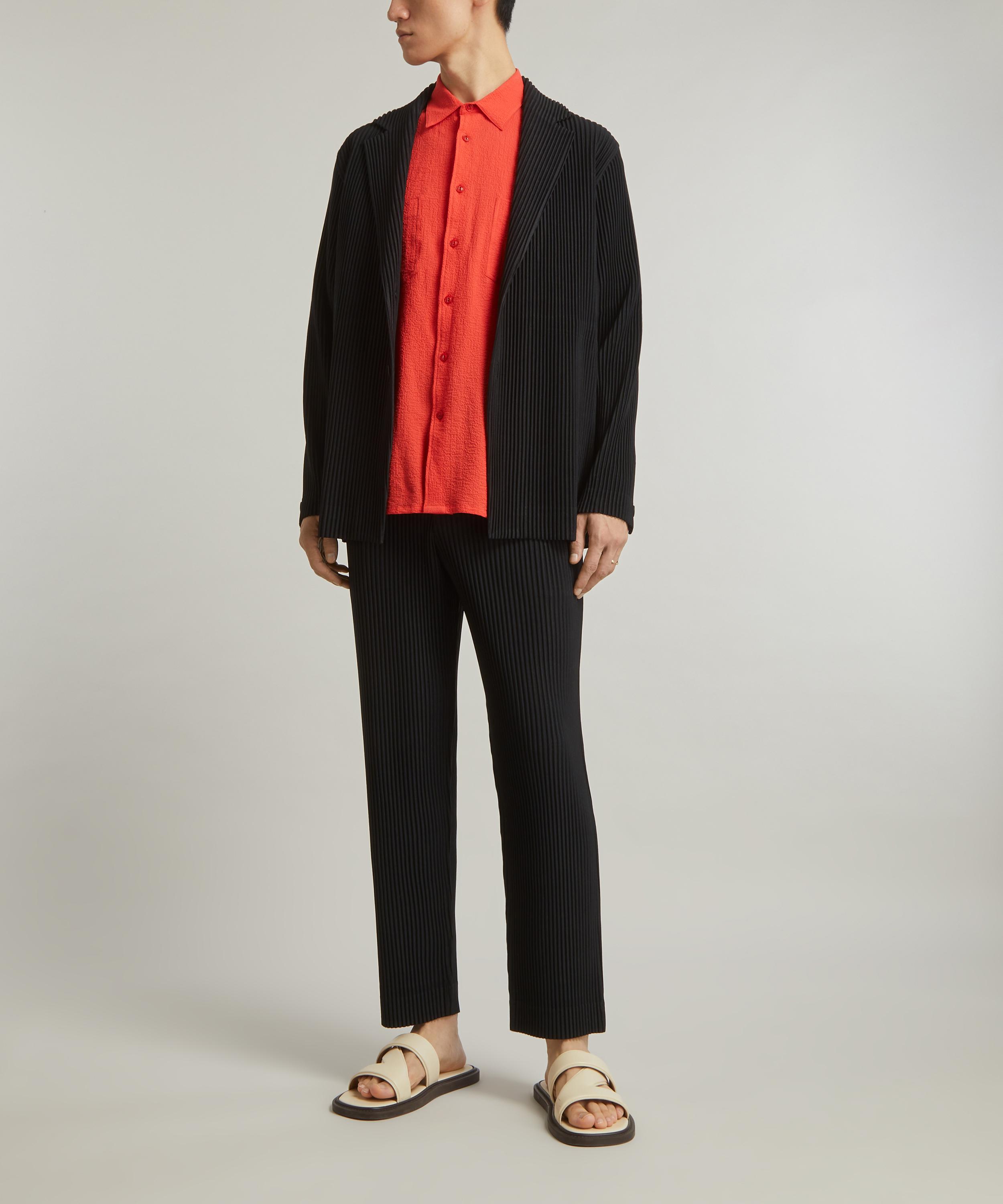 Homme Plisse Issey Miyake - Core Pleated Long Blazer image number 1