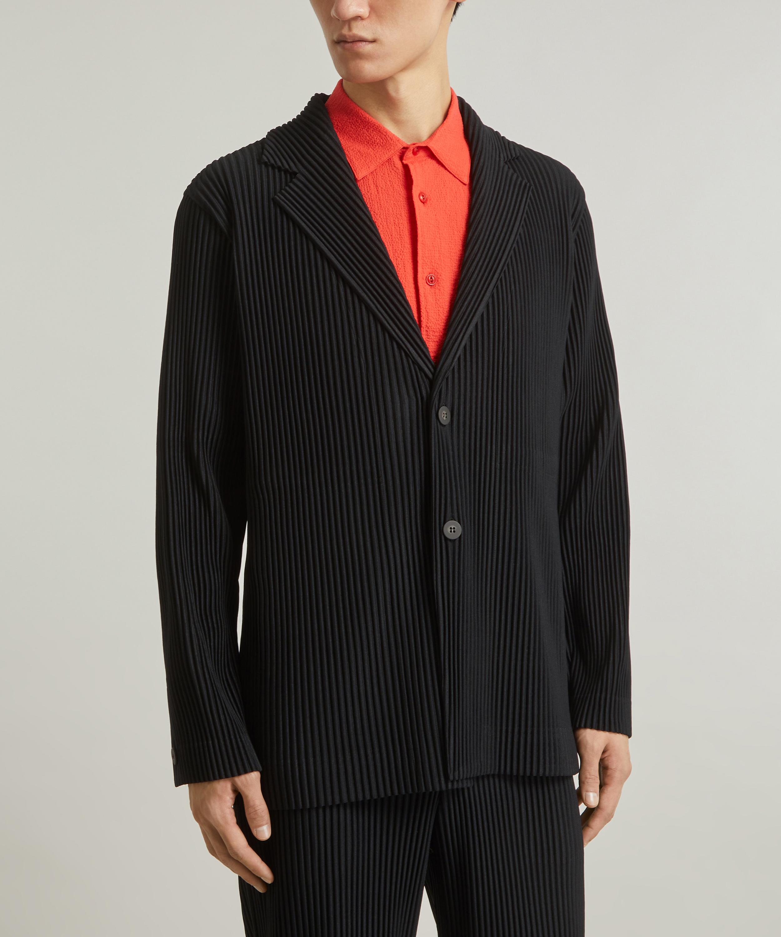 Homme Plisse Issey Miyake Core Pleated Long Blazer | Liberty