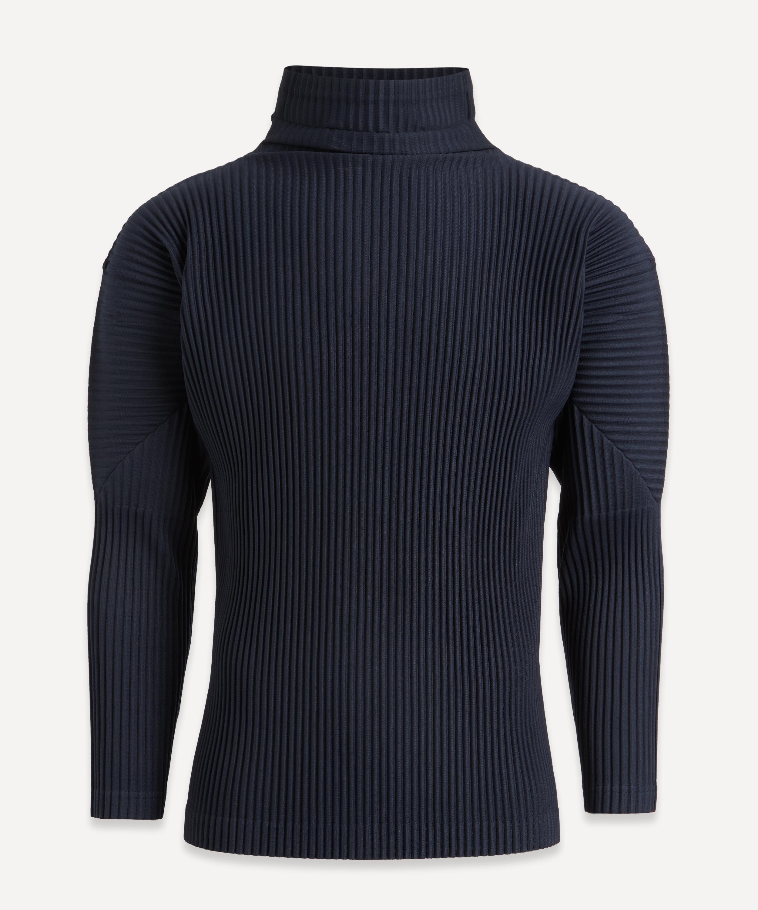 Homme Plisse Issey Miyake - Pleated Mock-Neck Top image number 0