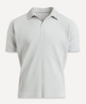 Homme Plisse Issey Miyake - Pleated Polo Shirt image number 0