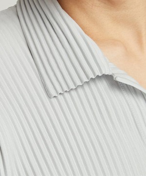 Homme Plisse Issey Miyake - Pleated Polo Shirt image number 4
