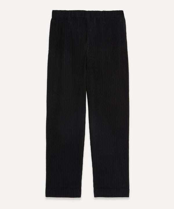 Homme Plisse Issey Miyake - Pleated Straight Leg Trousers image number null