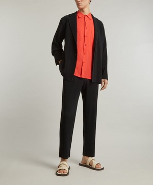 Homme Plisse Issey Miyake - Pleated Straight Leg Trousers image number 1
