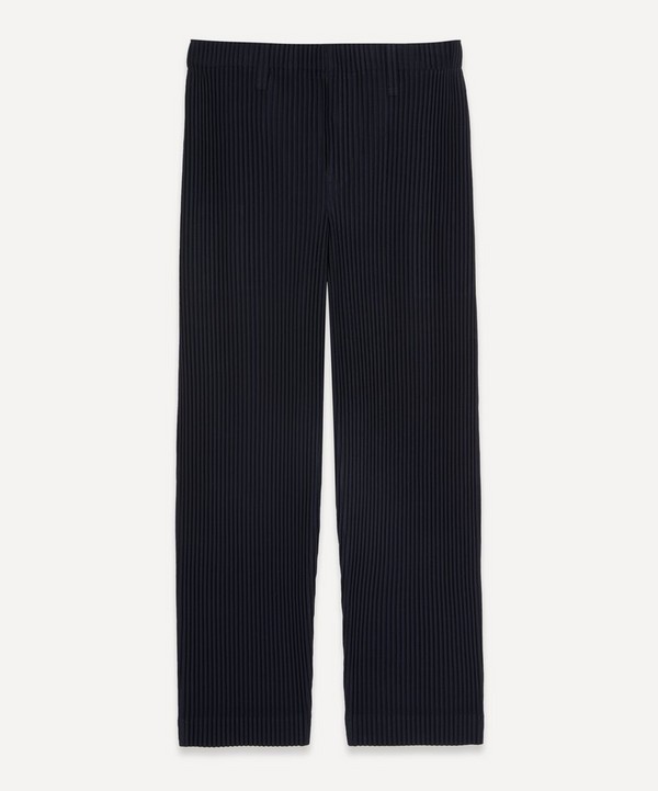 Homme Plisse Issey Miyake - Pleated Straight Leg Trousers image number null