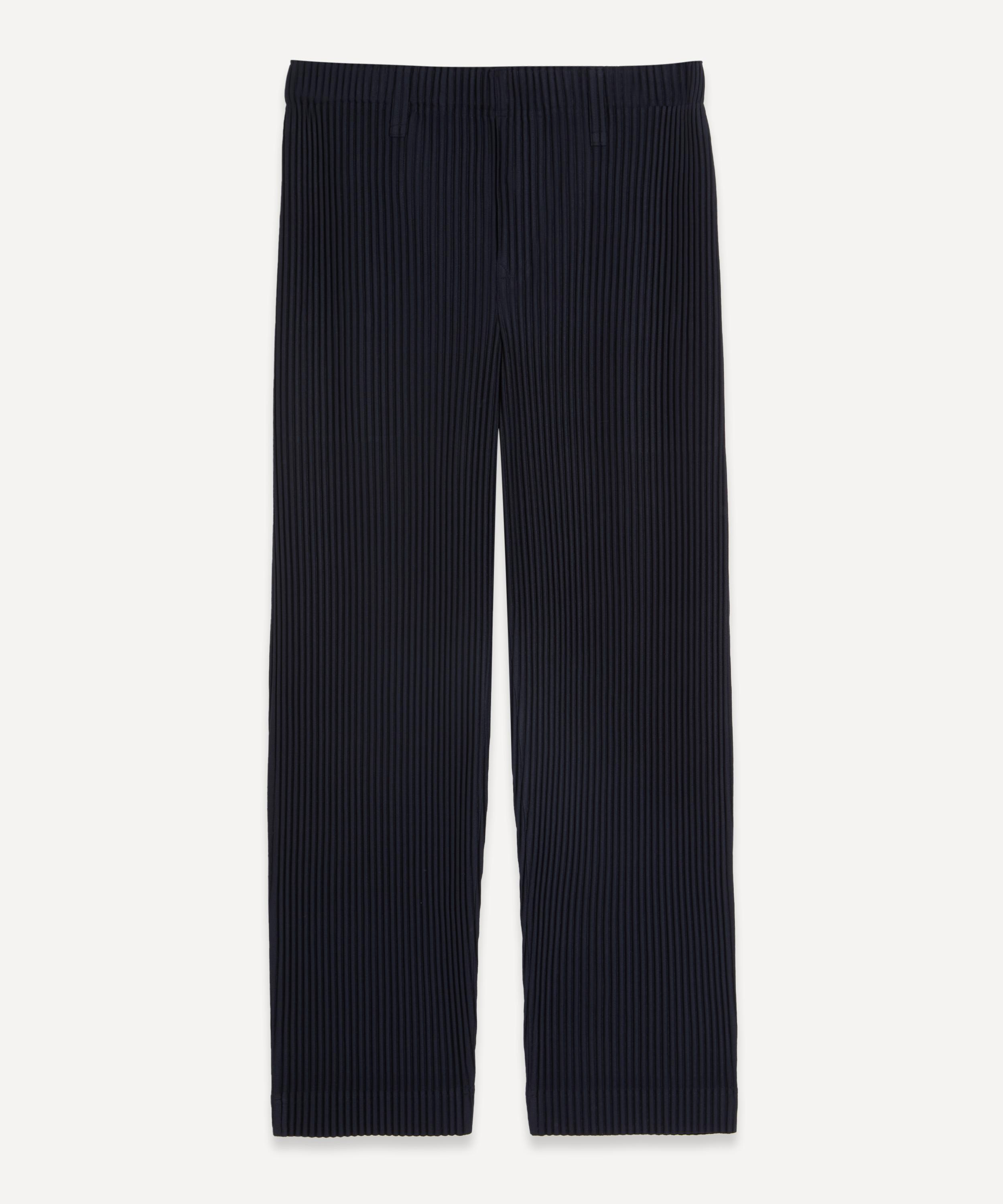 Homme Plisse Issey Miyake - Pleated Straight Leg Trousers image number 0