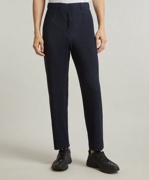 Homme Plisse Issey Miyake - Pleated Straight Leg Trousers image number 2