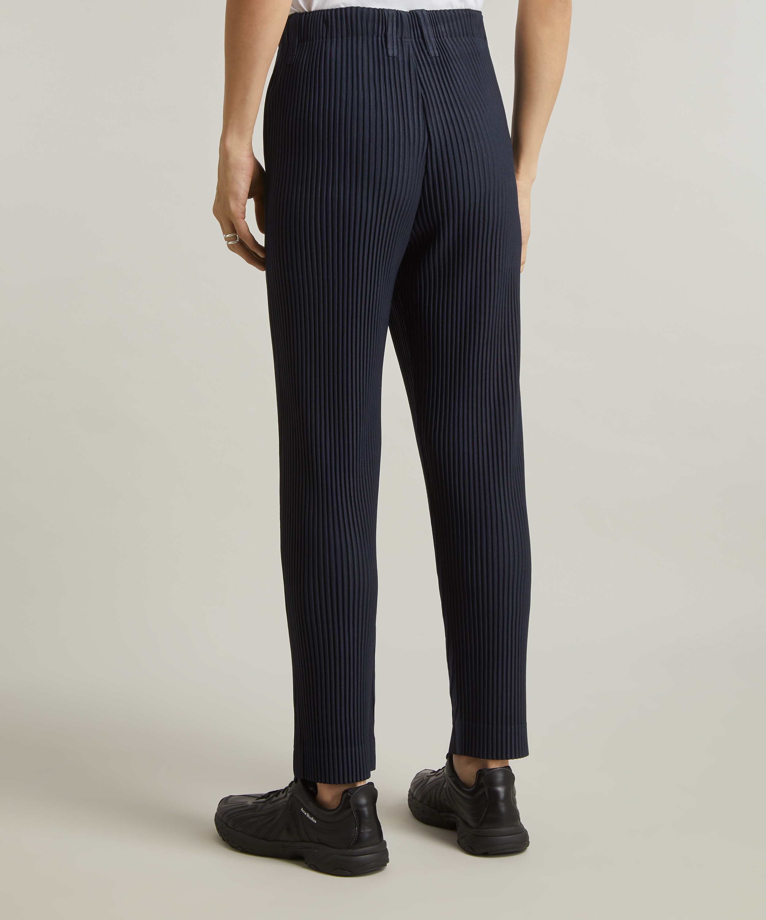Homme Plisse Issey Miyake - Pleated Straight Leg Trousers image number 3