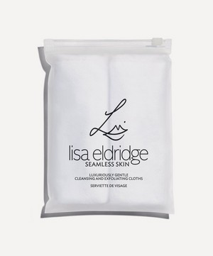 Lisa Eldridge Beauty - Luxuriously Gentle Cleansing and Exfoliating Cloths Set of 2 image number 0