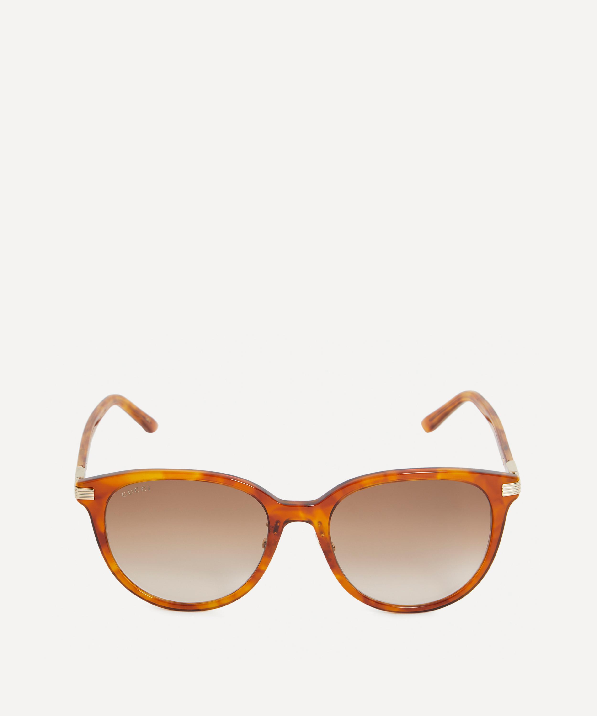 Gucci round best sale square sunglasses