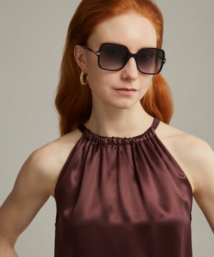 Gucci - Oversized Rectangular Sunglasses image number 1