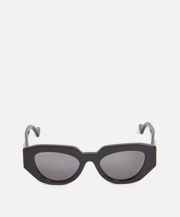 Gucci - Geometric Cat-Eye Sunglasses image number null