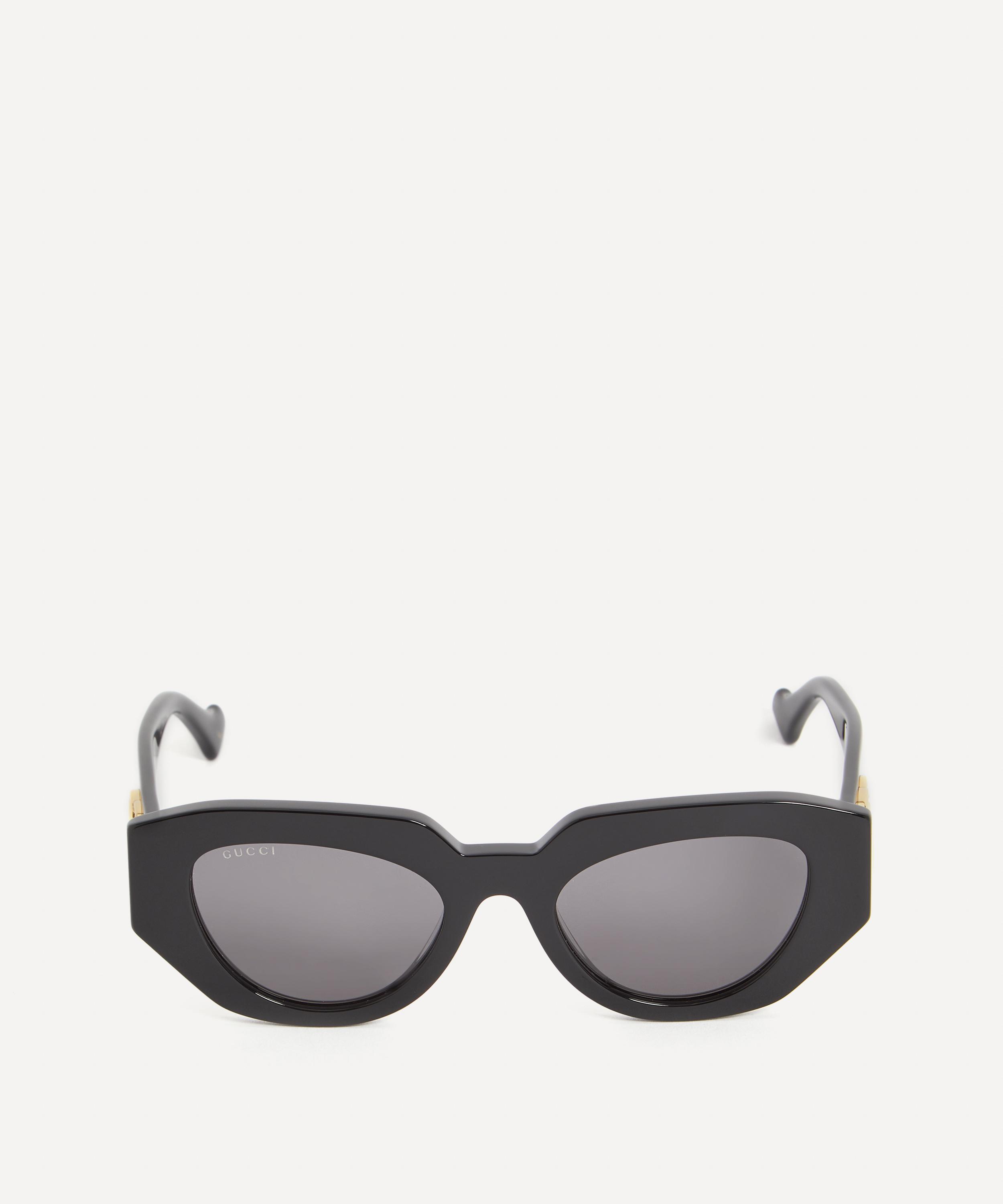 Geometric cat eye sales glasses