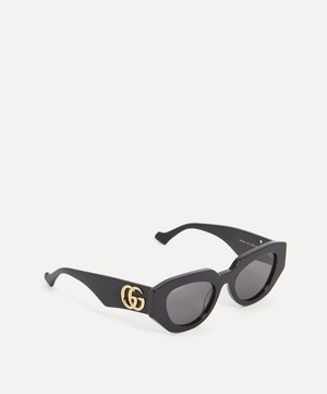 Gucci - Geometric Cat-Eye Sunglasses image number 1