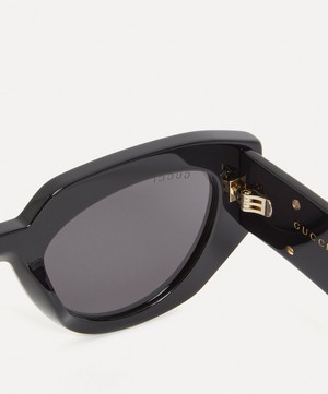 Gucci - Geometric Cat-Eye Sunglasses image number 2