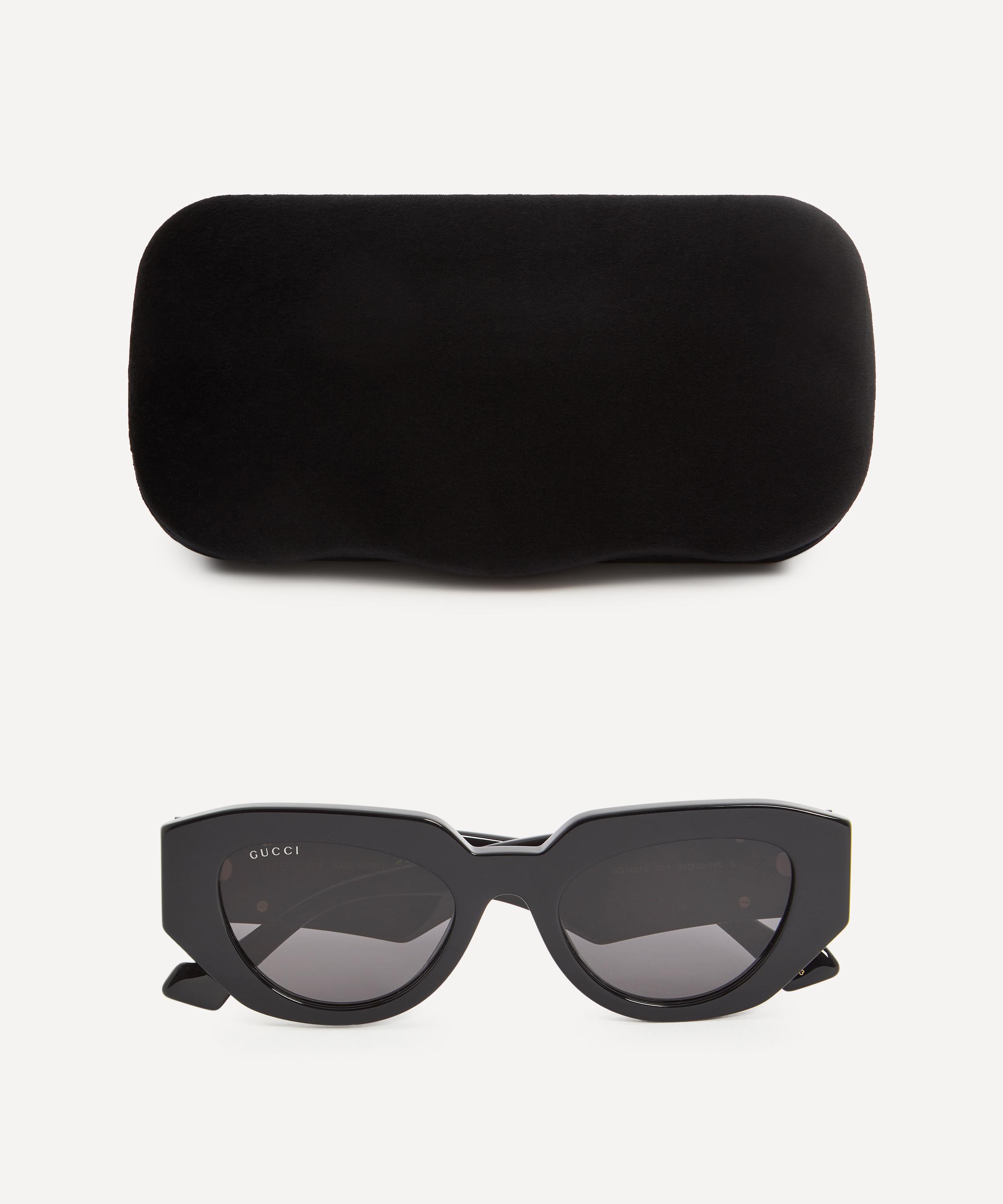 Gucci square clearance cat eye sunglasses