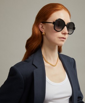Gucci - Oversized Round Sunglasses image number 1