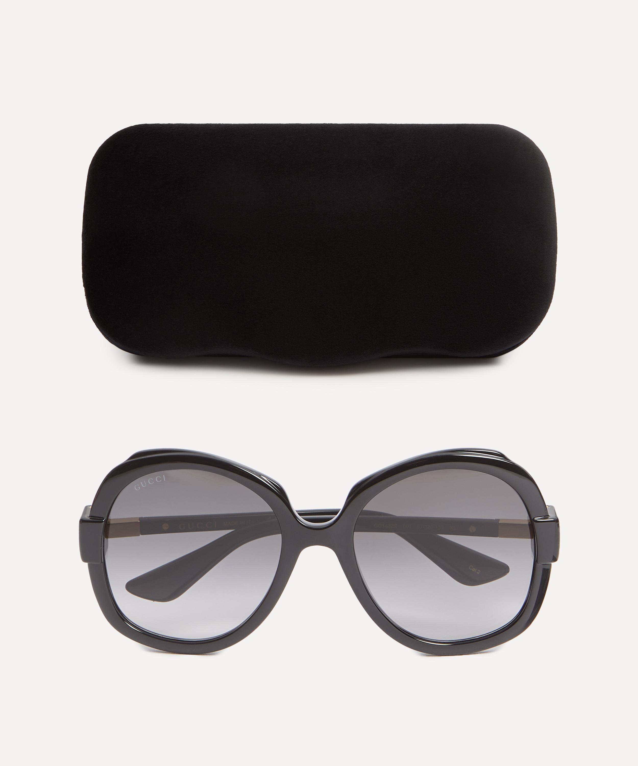 Gucci oversized cheap round sunglasses