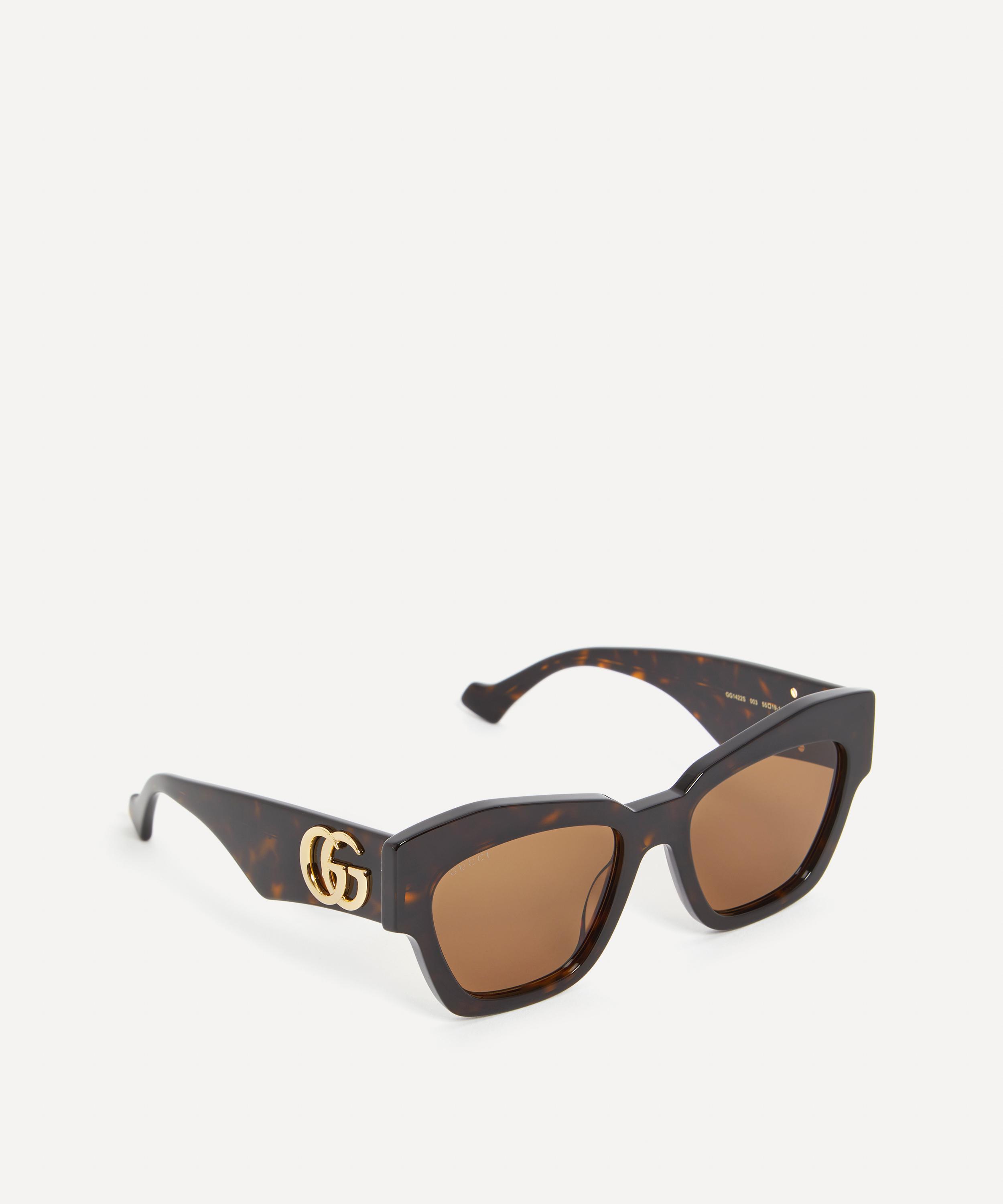 Gucci - Geometric Cat-Eye Sunglasses image number 1