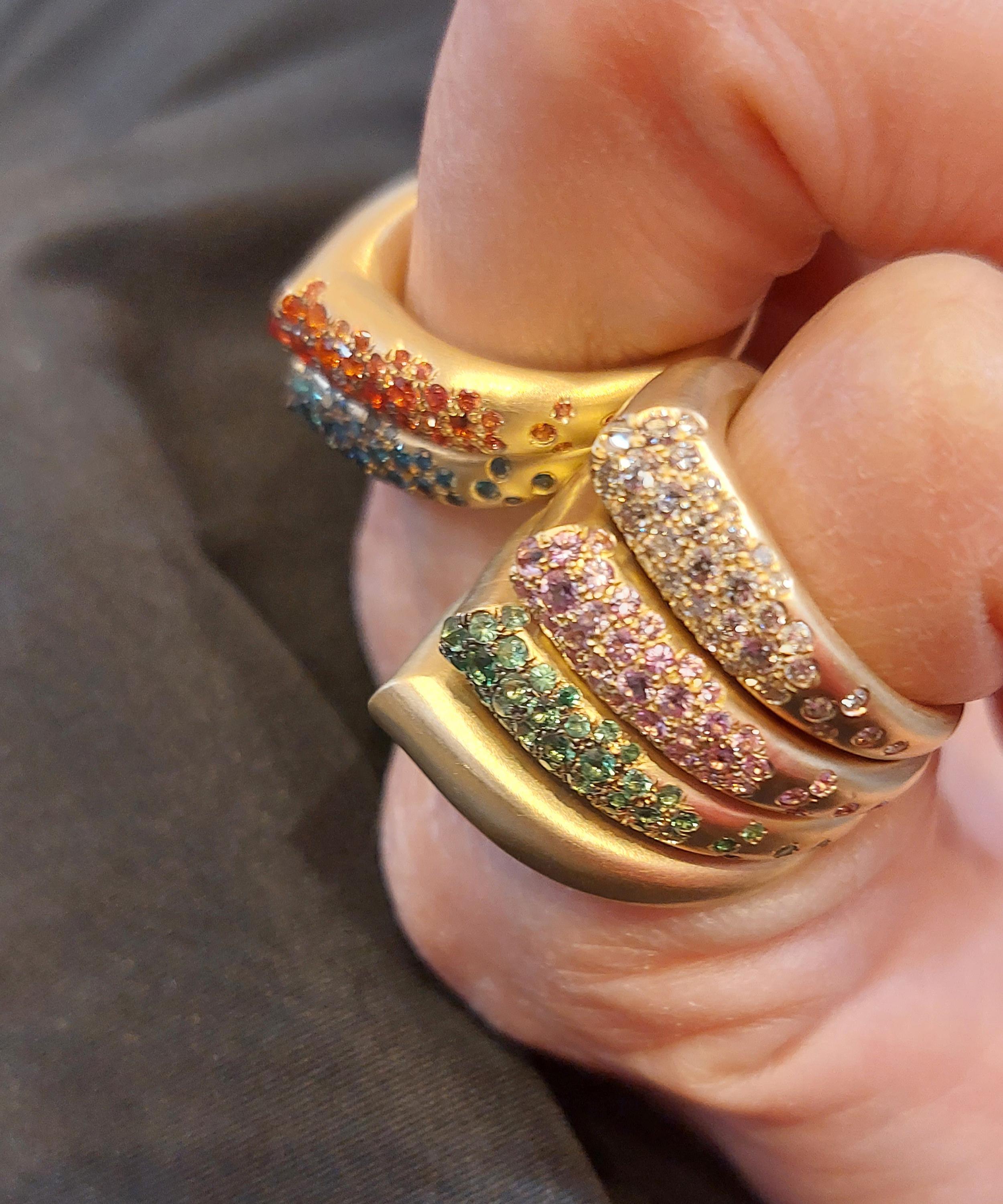 Nada Ghazal - 18ct Gold The Arch Power Ring