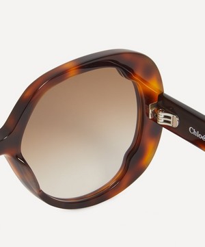 Chloé - Oversized Round Sunglasses image number 4
