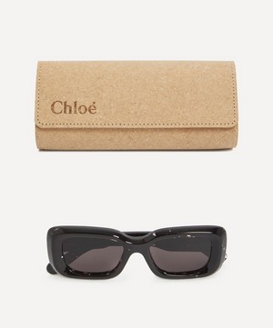 Chloé - Oversized Rectangular Sunglasses image number 3