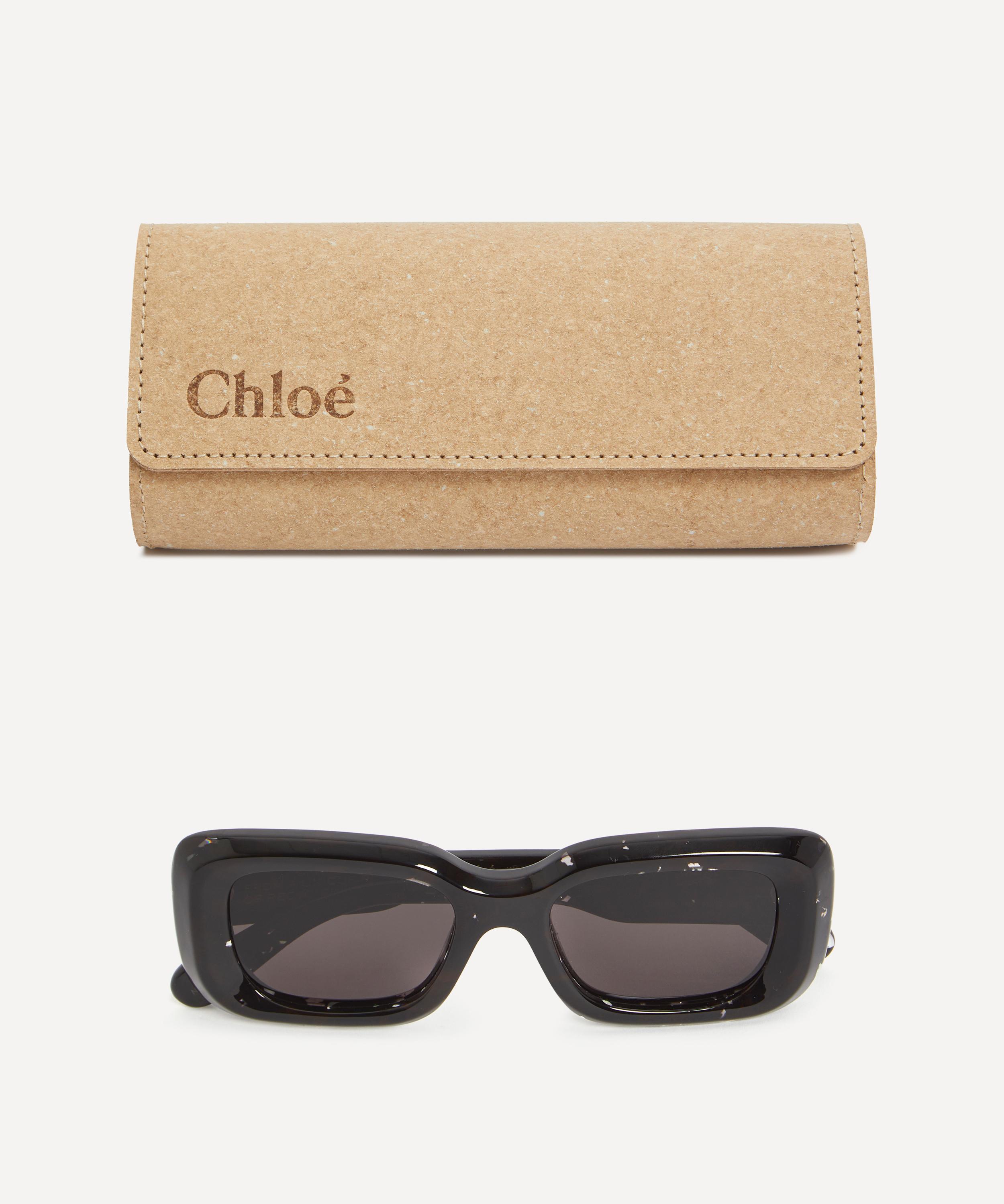 Chloé - Oversized Rectangular Sunglasses image number 3