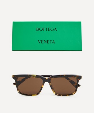 Bottega Veneta - Acetate Rectangular Sunglasses image number 4