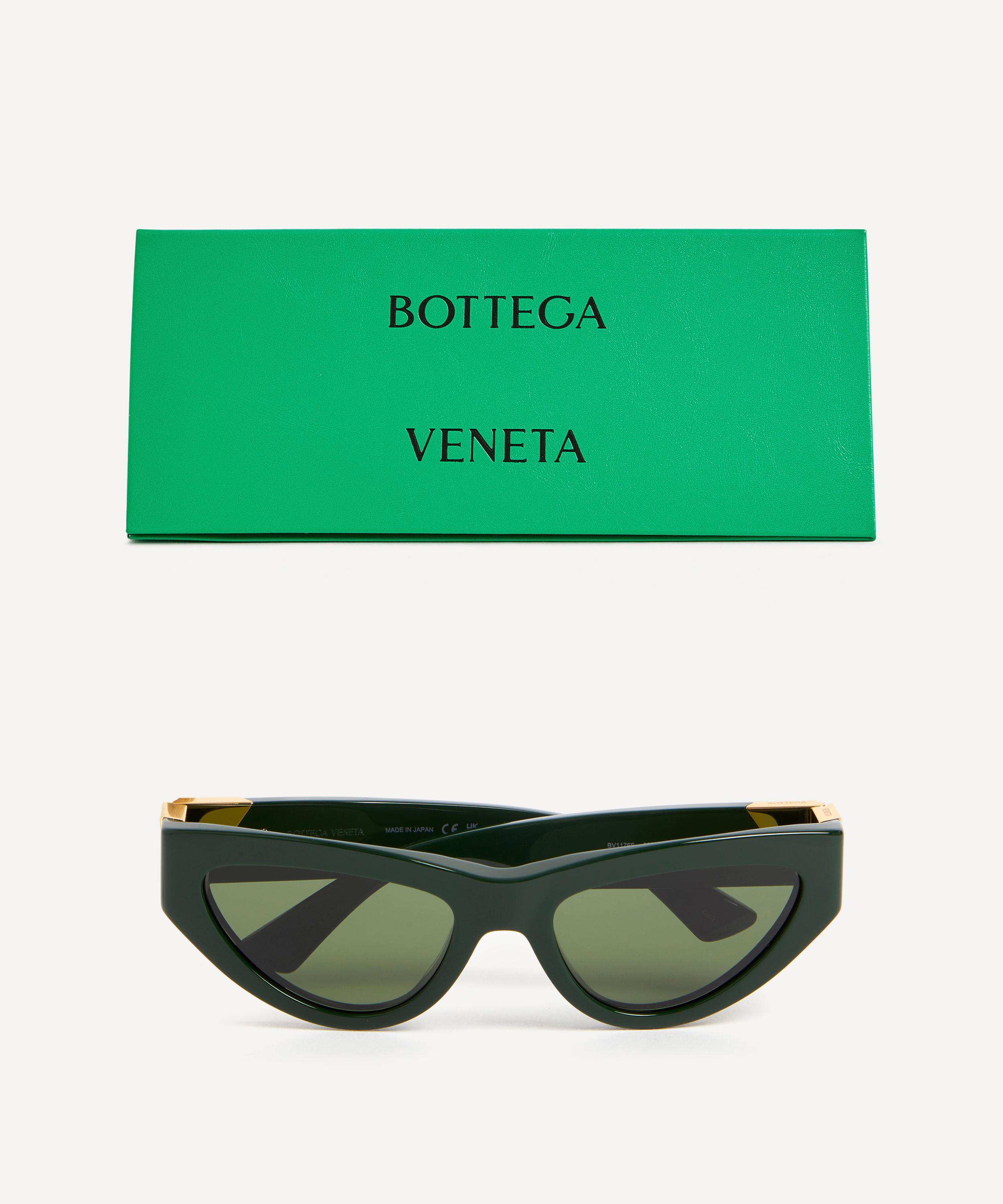 Bottega Veneta - Acetate Cat-Eye Sunglasses image number 3