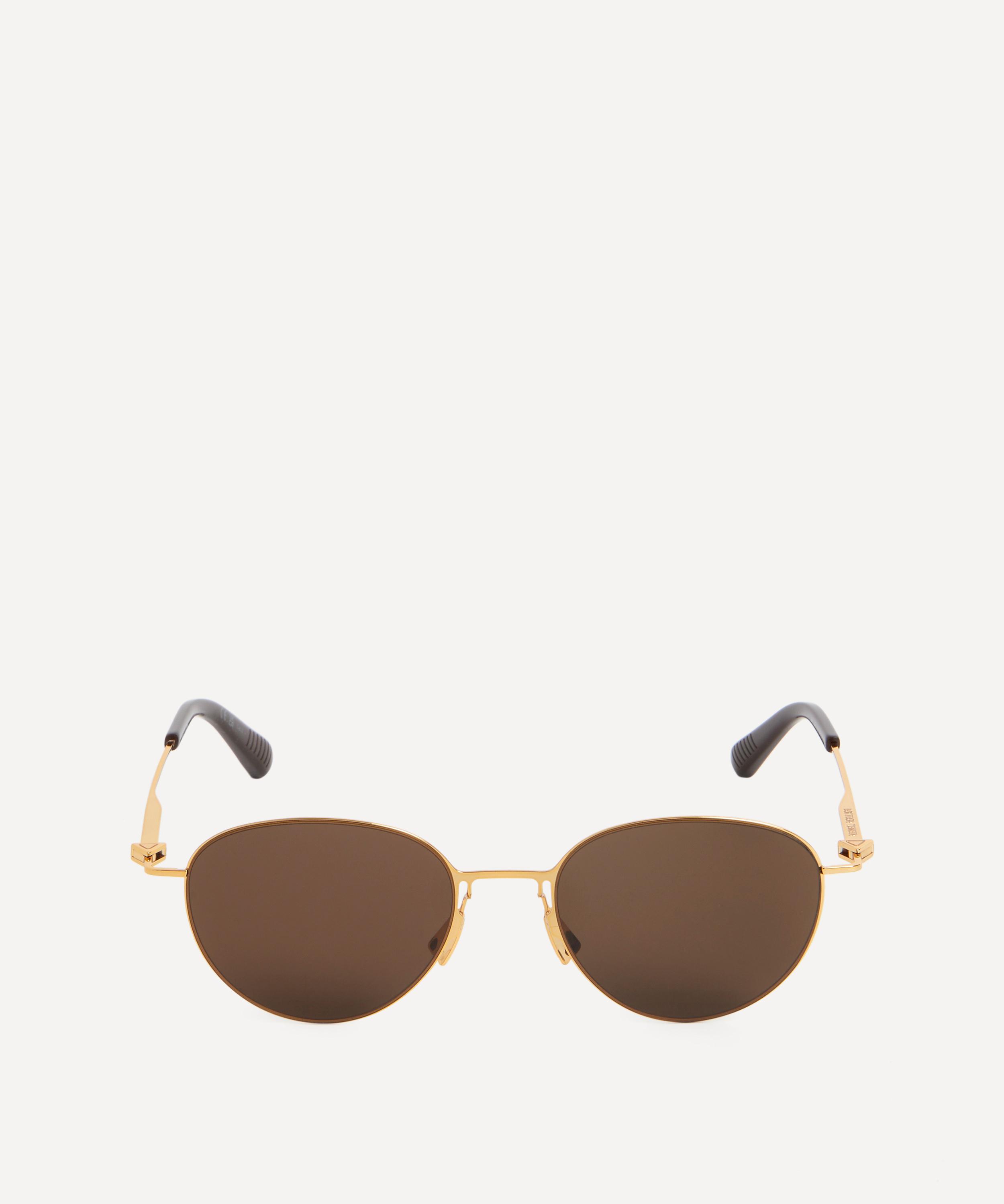 Bottega Veneta - Metal Round Sunglasses image number 0