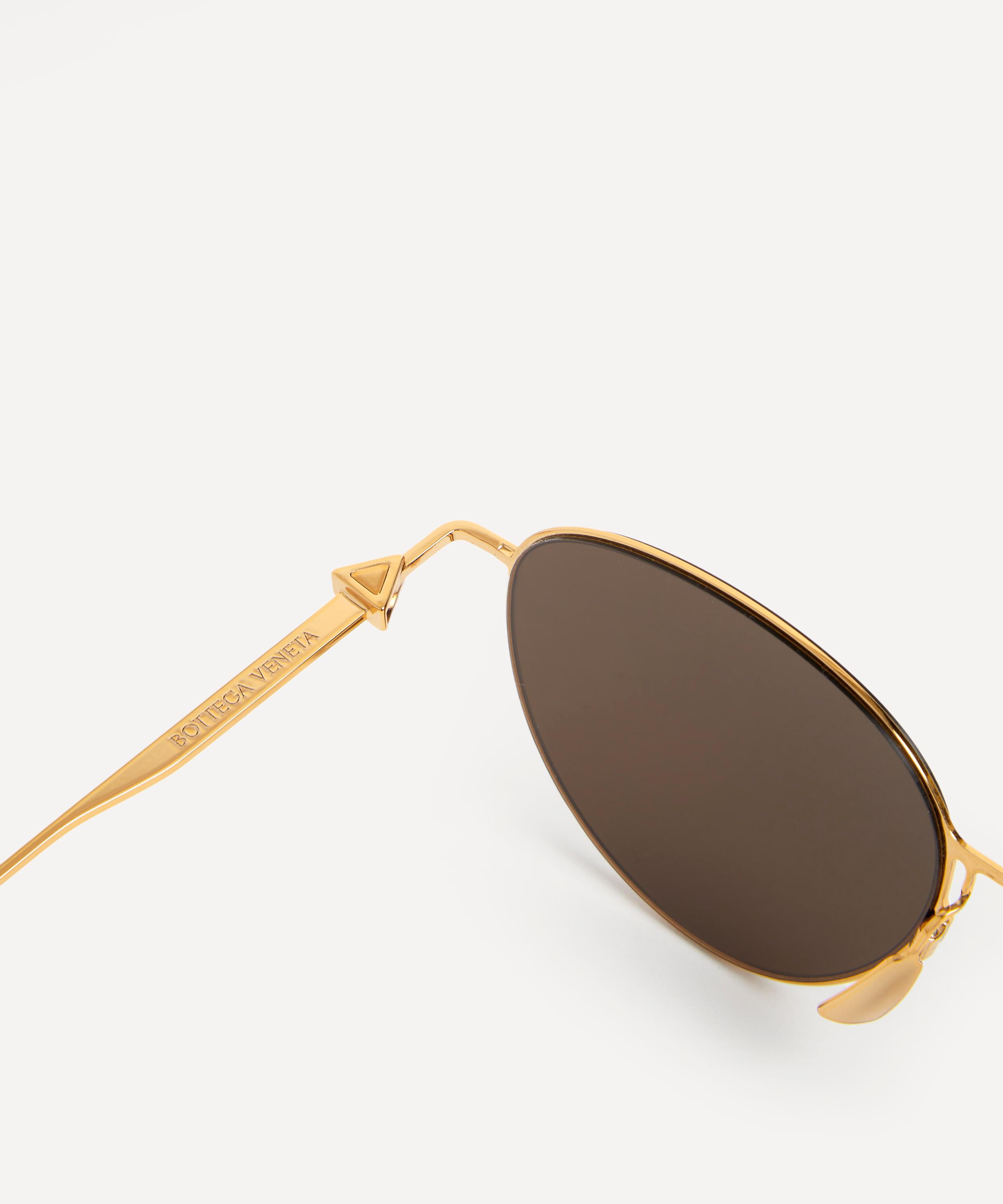 Bottega Veneta - Metal Round Sunglasses image number 2