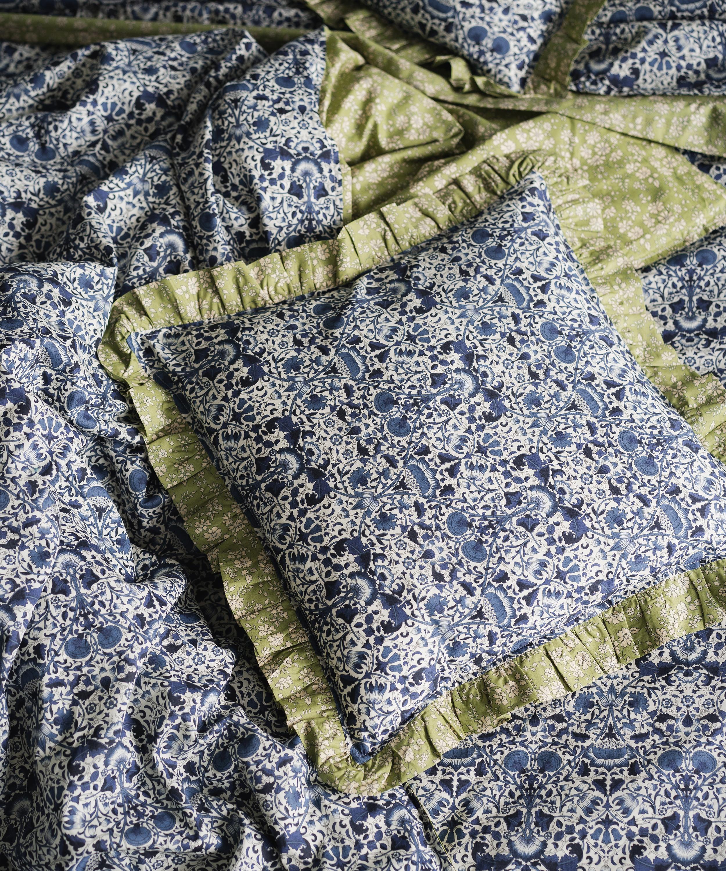 Coco & Wolf - Lodden Ruffle Square Cushion image number 1