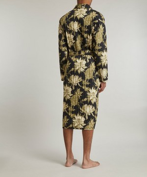 Desmond & Dempsey - Quilted Night Bloom Robe image number 3