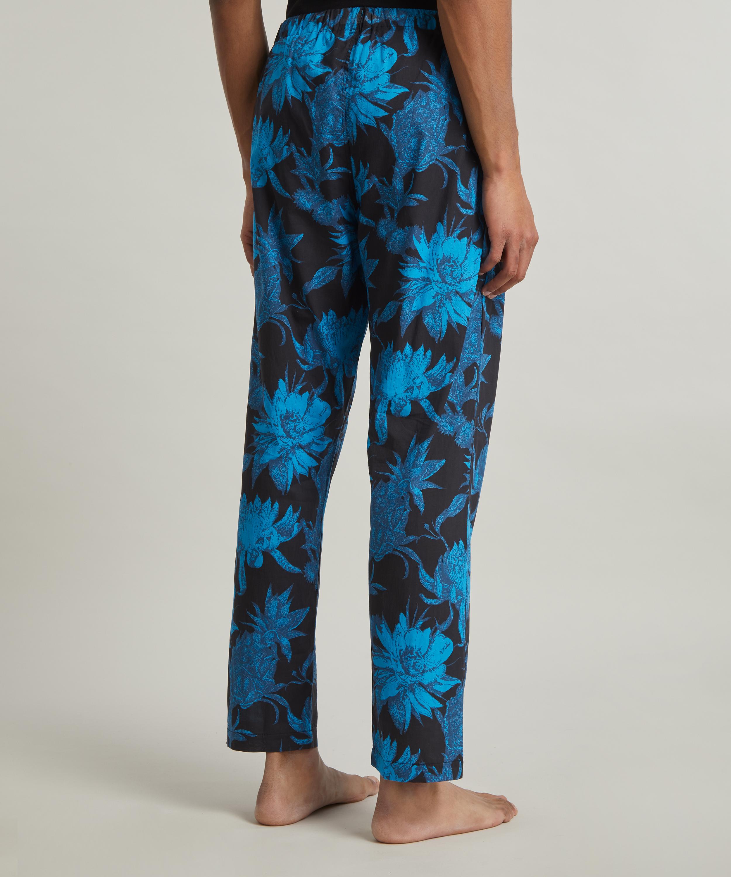 Desmond & Dempsey Tapered Night Bloom Pyjama Trousers